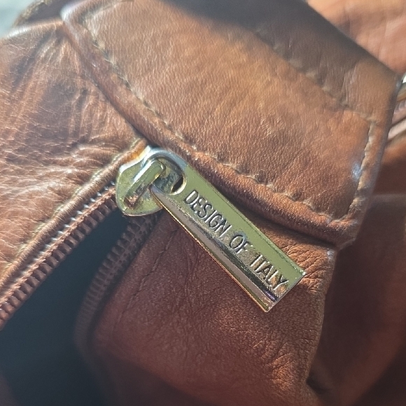 Valentino Di Gavanni | Vintage Made In Italy Leather Mini Convertable Backpack main image 8